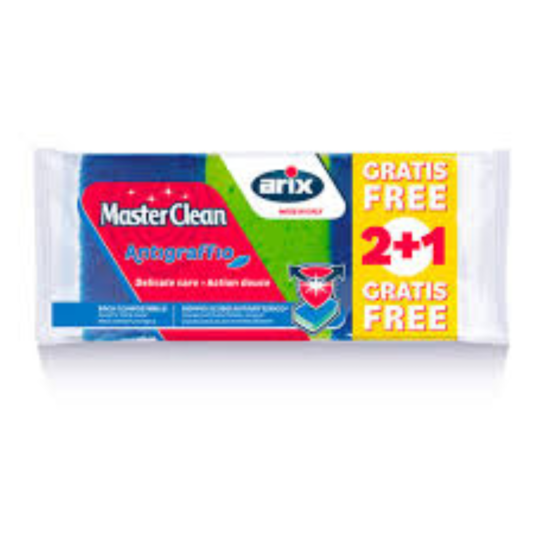 ARIX SCROURING PADS 20X(4+1)12272 PROMO PACK